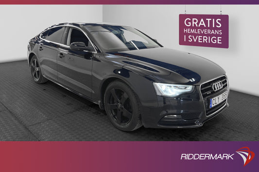 Audi A5 Sportback 2.0 TDI Quattro 177hk Comfort 0,53L/Mil