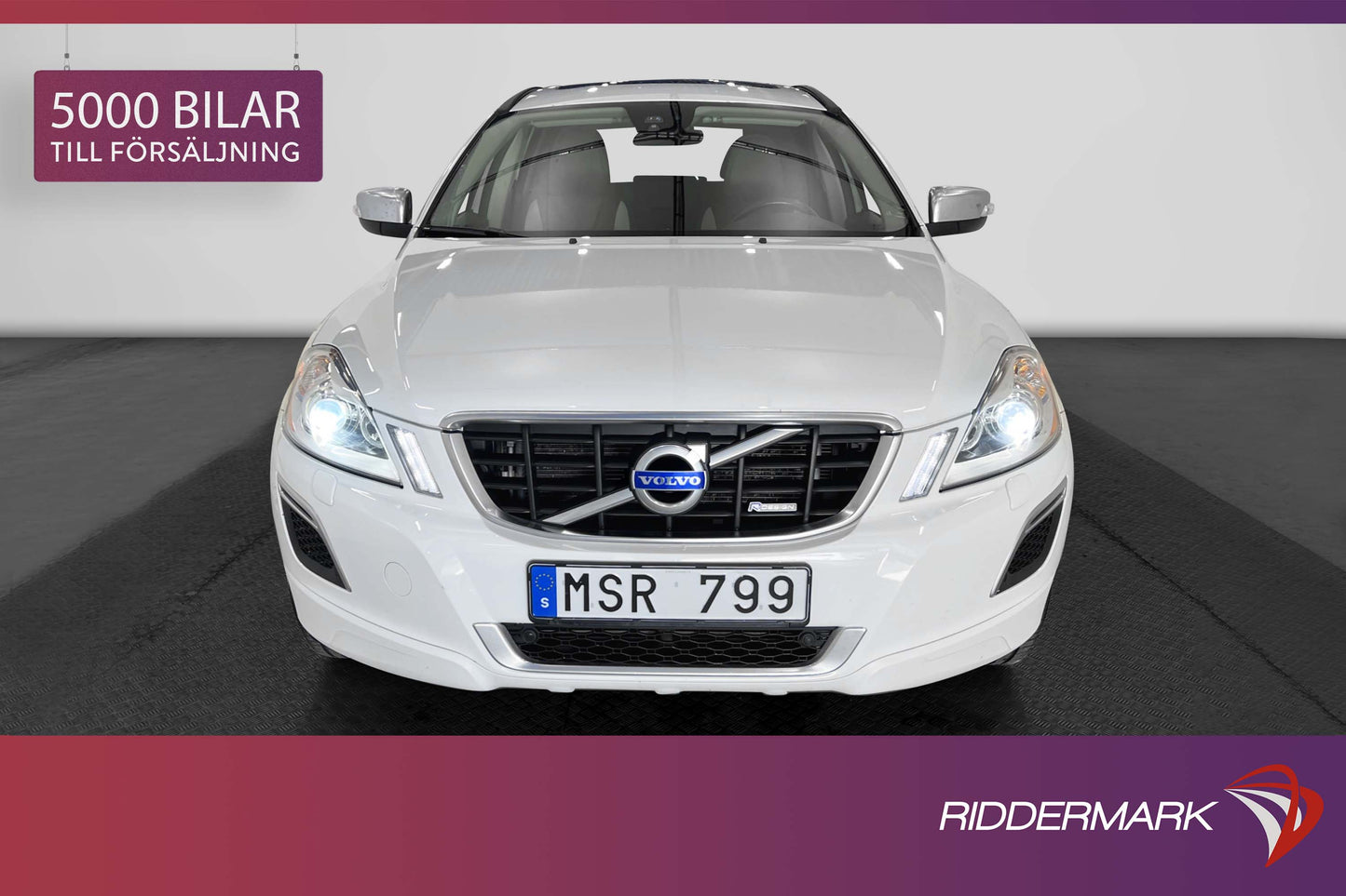 Volvo XC60 D5 215hk AWD R-Design D-Värm Pano VOC Skinn Navi