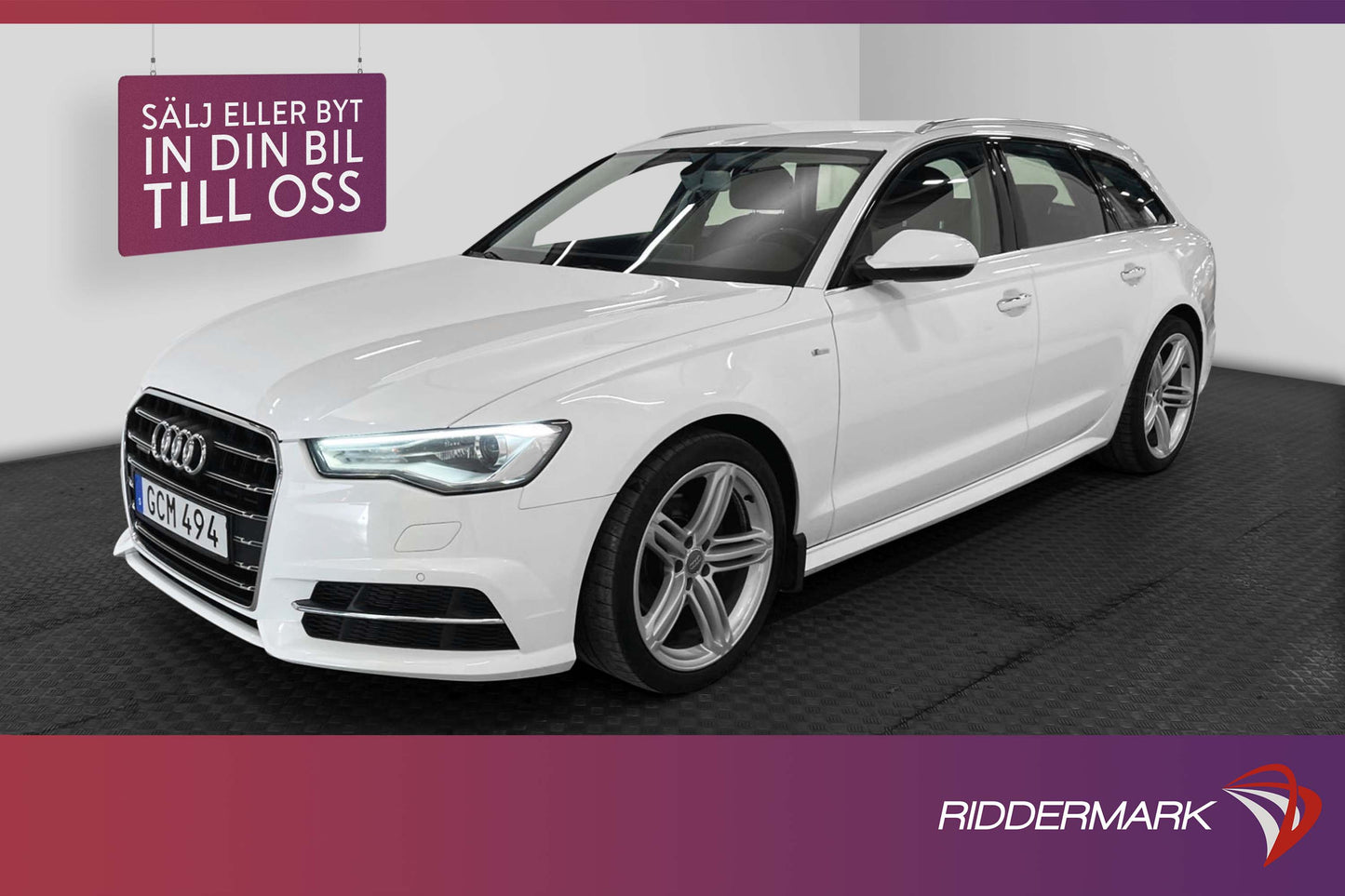 Audi A6 2.0 TDI quattro 190hk S-line Drag Värmare 4-zon