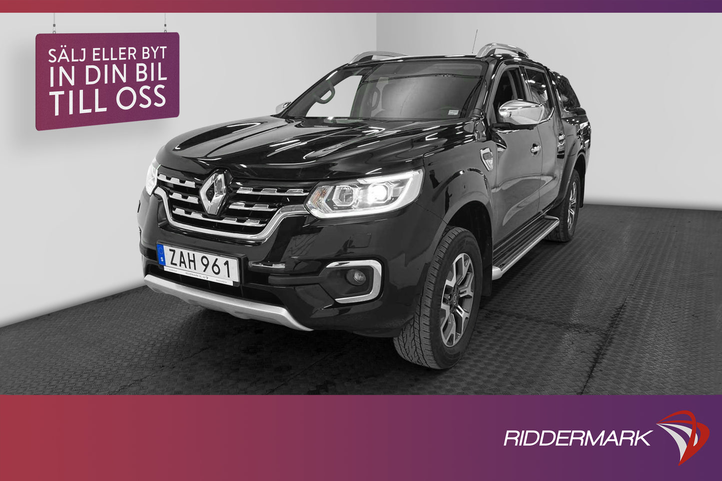 Renault Alaskan 2.3dCi 4WD Värmare Drag Skinn 1-Ägare Moms