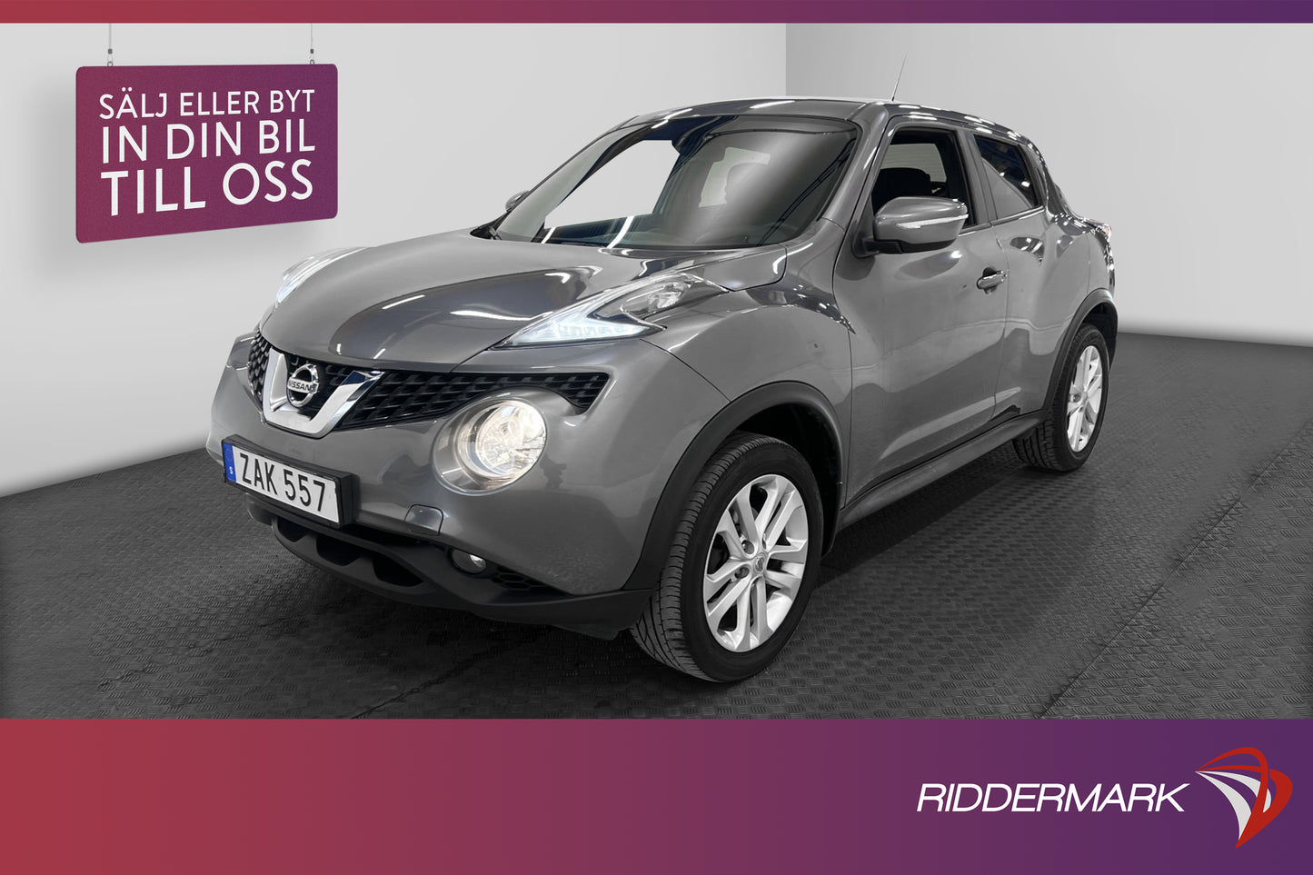 Nissan Juke 1.6 XTRONIC-CVT 117hk M/K-Värm Keyless-Go Navi