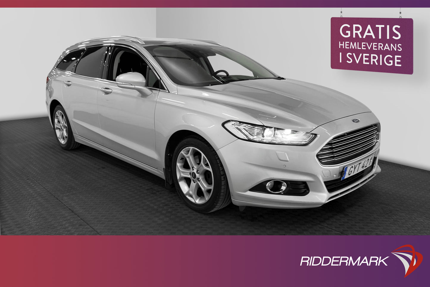 Ford Mondeo 1.5 TDCi 120hk D-värme Keyless Drag P-sensorer