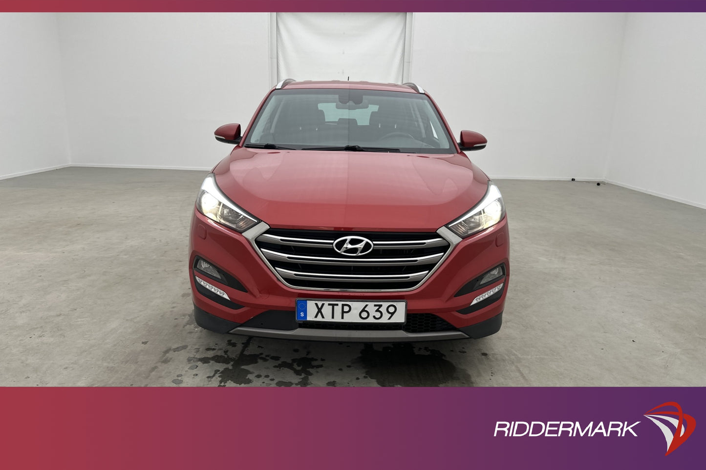 Hyundai Tucson 1.7 CRDi 116hk Lane assist Sensorer Drag Eu6