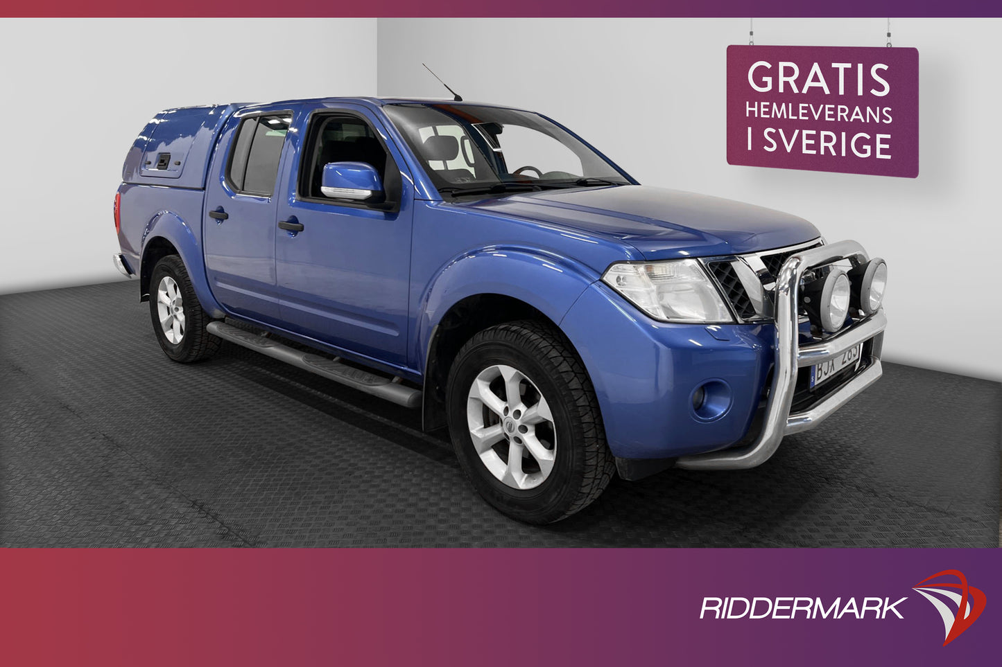 Nissan Navara 2.5dCi 4x4 190hk Dragkrok Kåpa 1-Ägare Moms