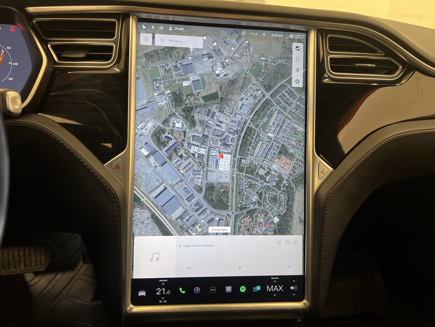 Tesla Model S 75 320hk Svensksåld Autopilot MOMS