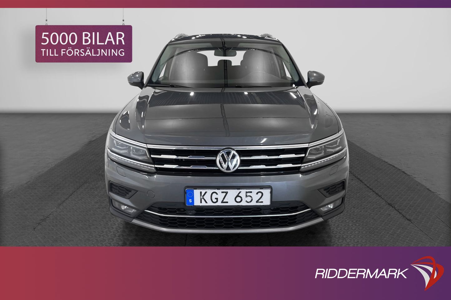 Volkswagen Tiguan Allspace 4M 7-Sits Cockpit Värmare Dragpkt