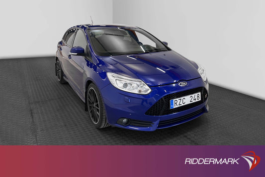 Ford Focus 250hk  ST Recaro Skinn Välservad Sensorer Keyless