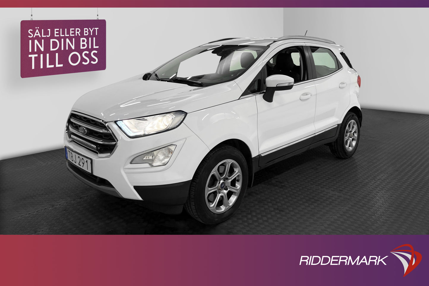 Ford EcoSport 1.0 Titanium Plus M-värme B-kamera Rattvärme