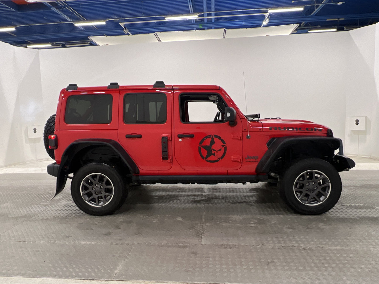 Jeep Wrangler Unlimited Rubicon 2.2CRD 4WD Drag Skinn Vinsch