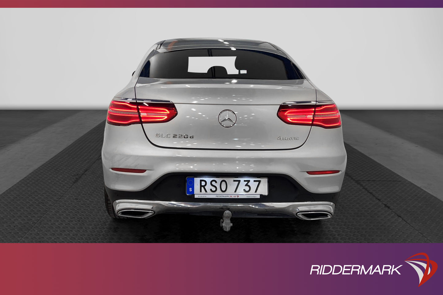 Mercedes-Benz GLC 220 d Coupé 4M D-värm Halvskinn 360° Drag