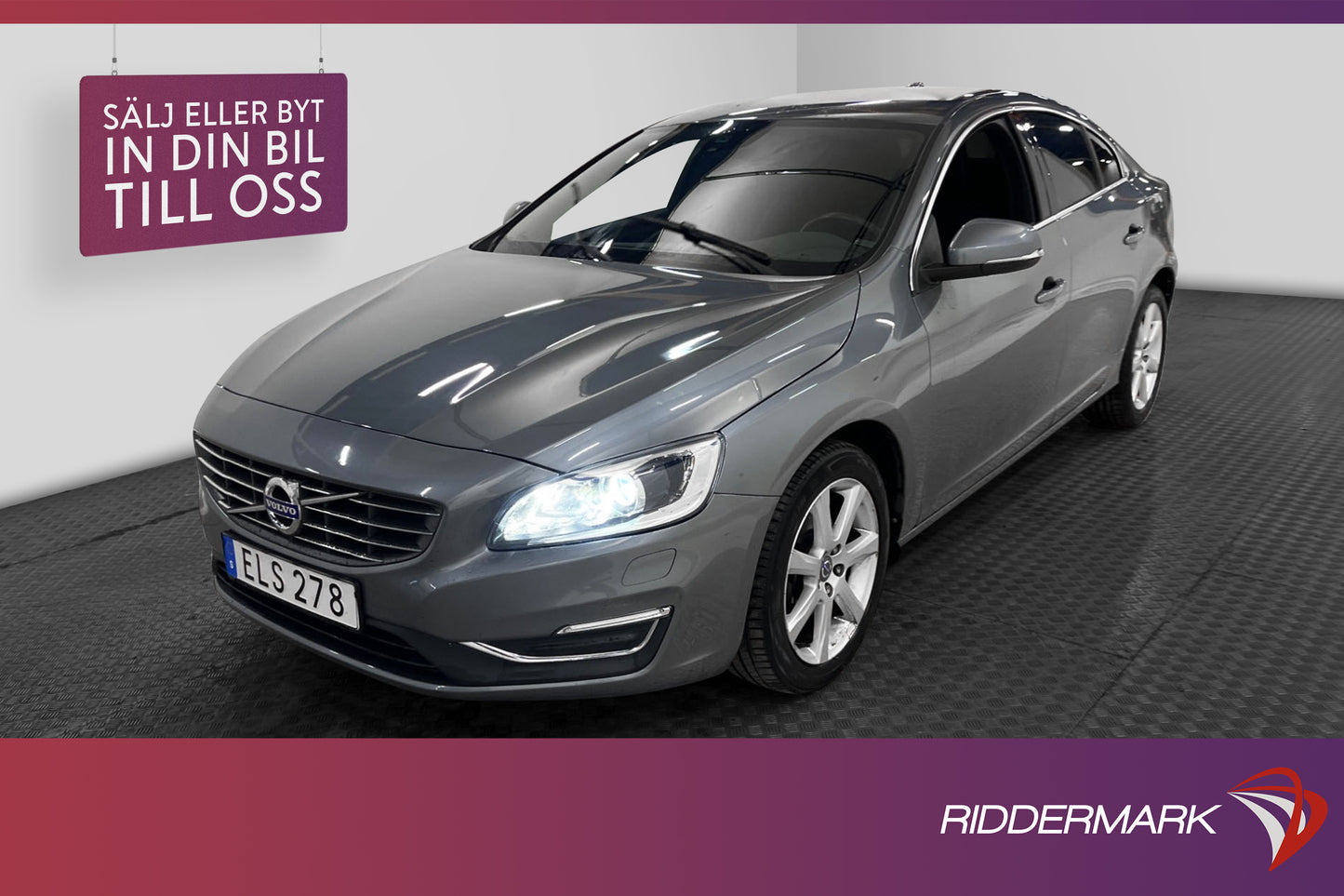 Volvo S60 D3 150hk VOC Sensorer Rattvärme Välserv 0,39l/mil