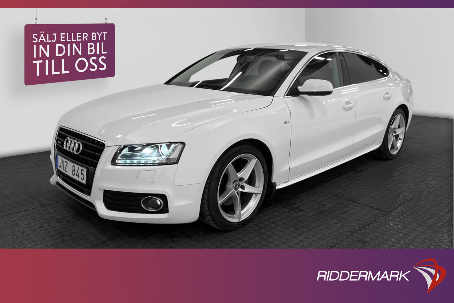 Audi A5 Sportback 3.0 TDI Quattro 239hk S-Line Drag H-skinn