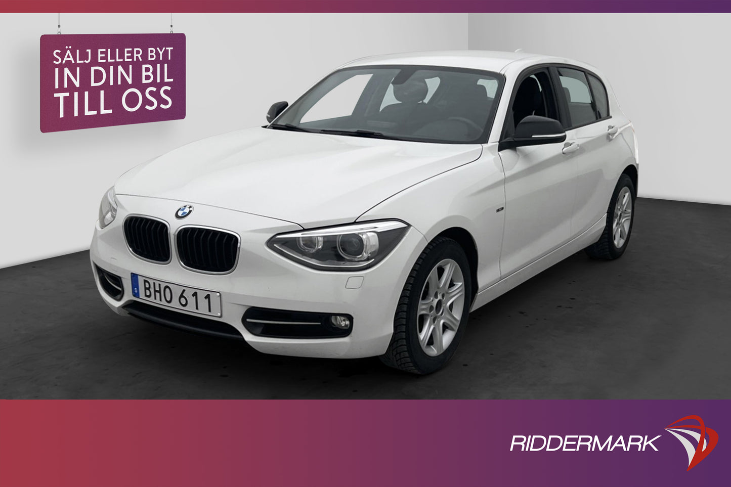 BMW 120 d Steptronic 184hk Sport line HiFi Sensorer Välserv