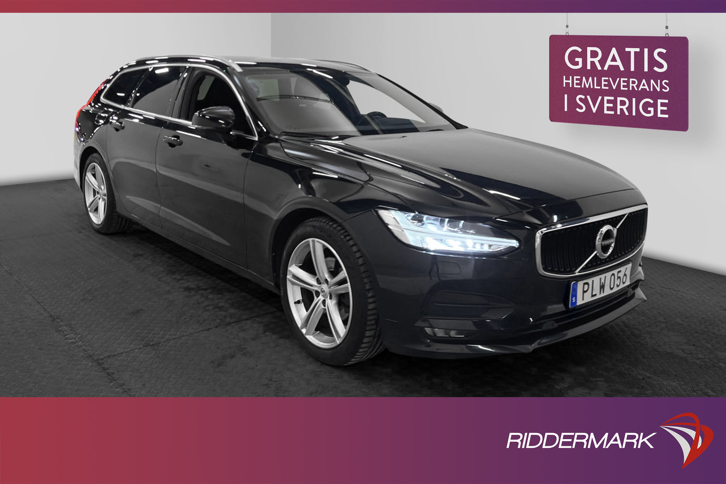 Volvo V90 D4 190hk Advanced VOC Värm Navi BLIS Rattvärm Drag