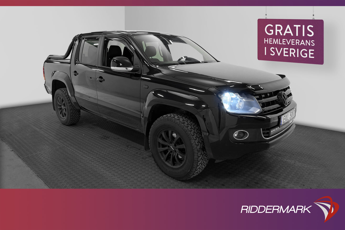 Volkswagen Amarok Black Style 2.0TDI 4M Värmare Diff Drag