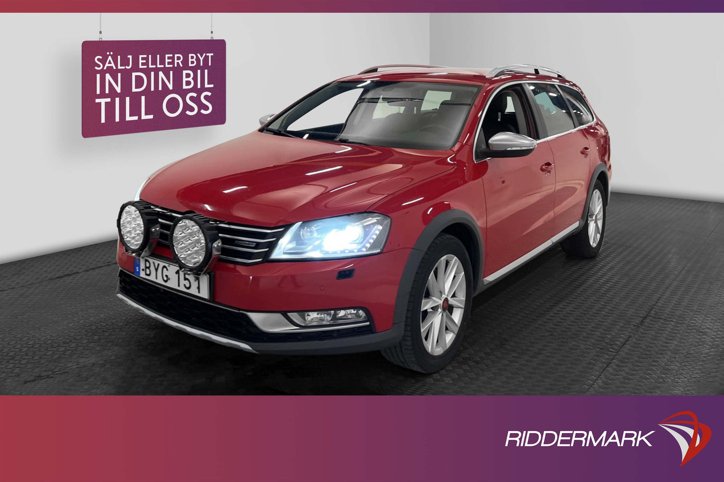 Volkswagen Passat Alltrack 4M 177hk D-värm Skinn Dragpkt