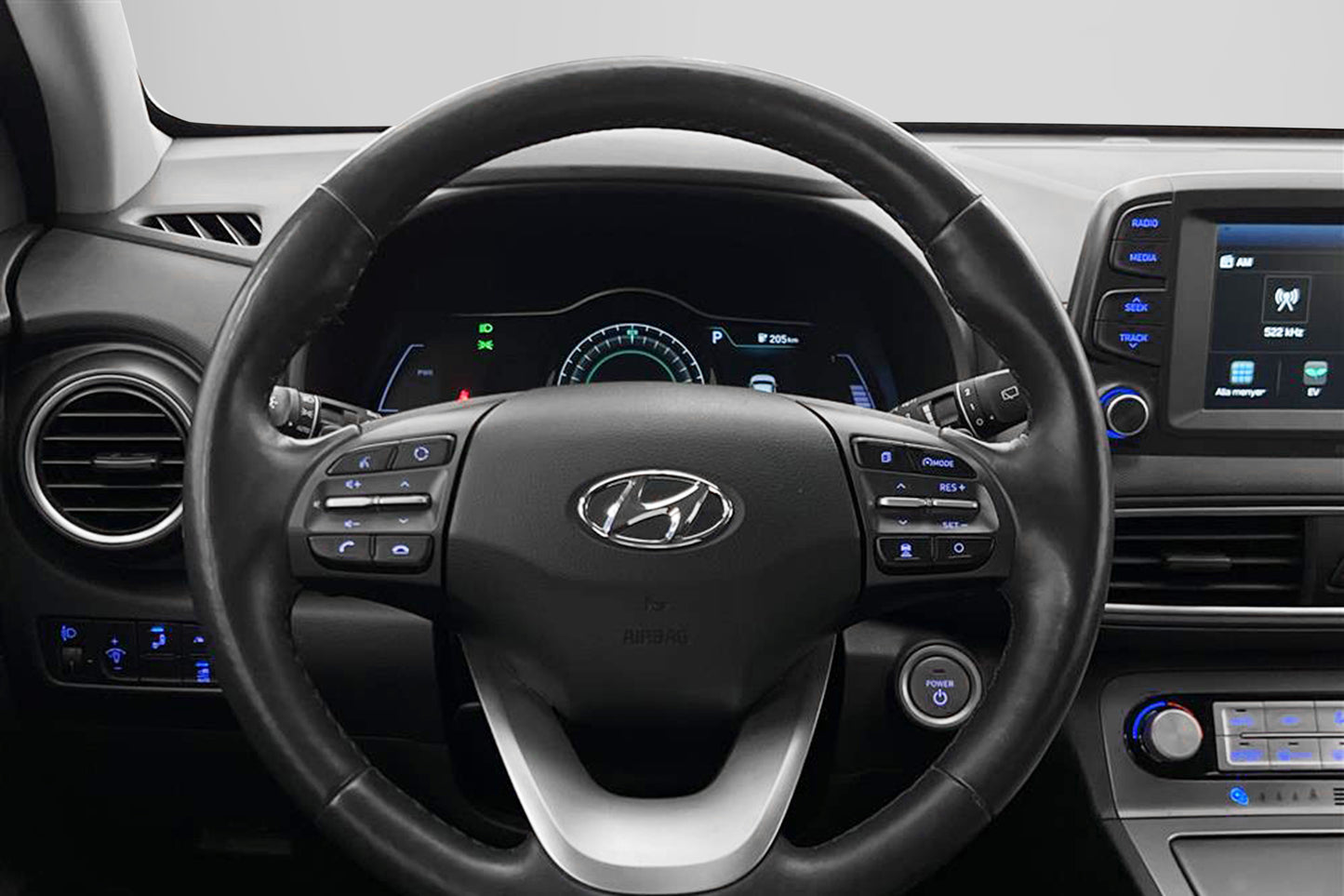 Hyundai Kona Electric 64 kWh 204hk 1 Brukare Backkamera MOMS