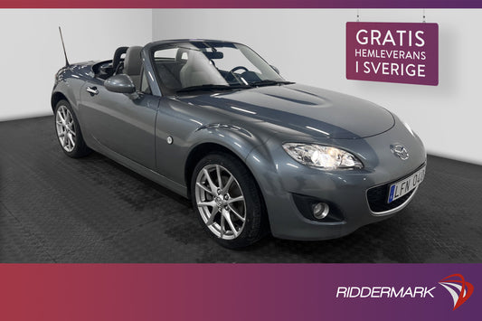 Mazda MX-5 Roadster Coupe MZR 126hk Skinnklädsel Välservad