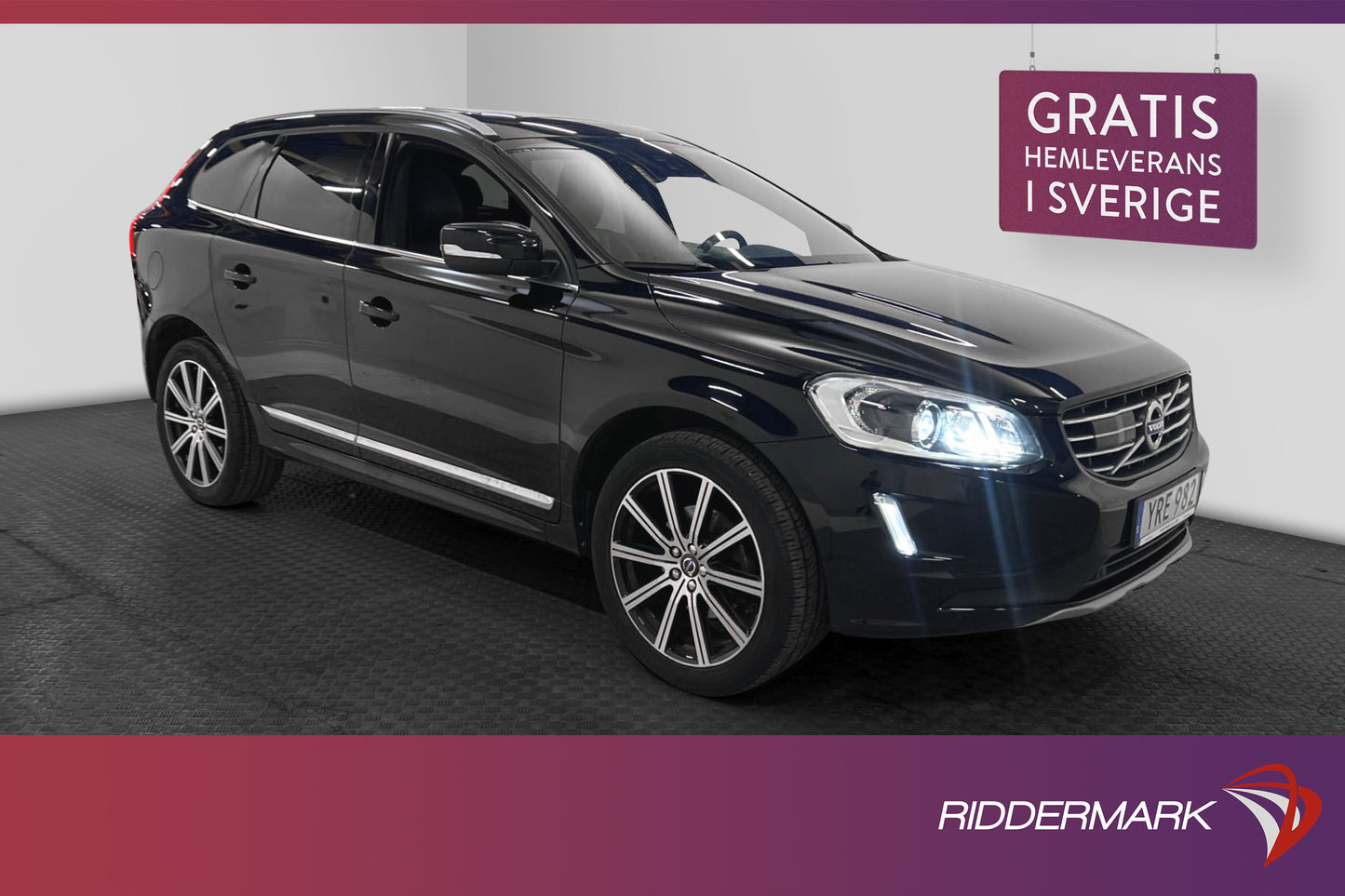 Volvo XC60 D5 AWD 220hk Classic Summum Pano H/K  Navi B-Kam