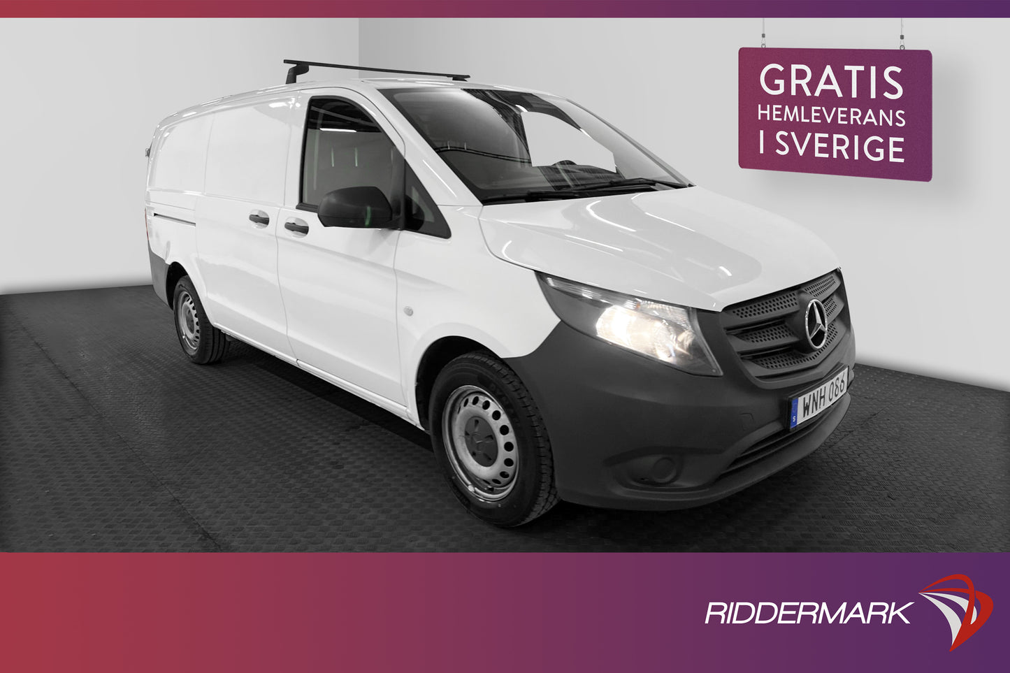 Mercedes-Benz Vito L2 116CDI Värmare Dragkrok B-Kamera Moms