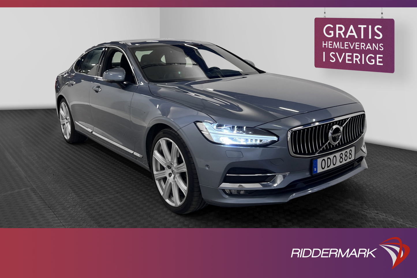 Volvo S90 D5 AWD 235hk Inscription Pano B&W 360° HUD