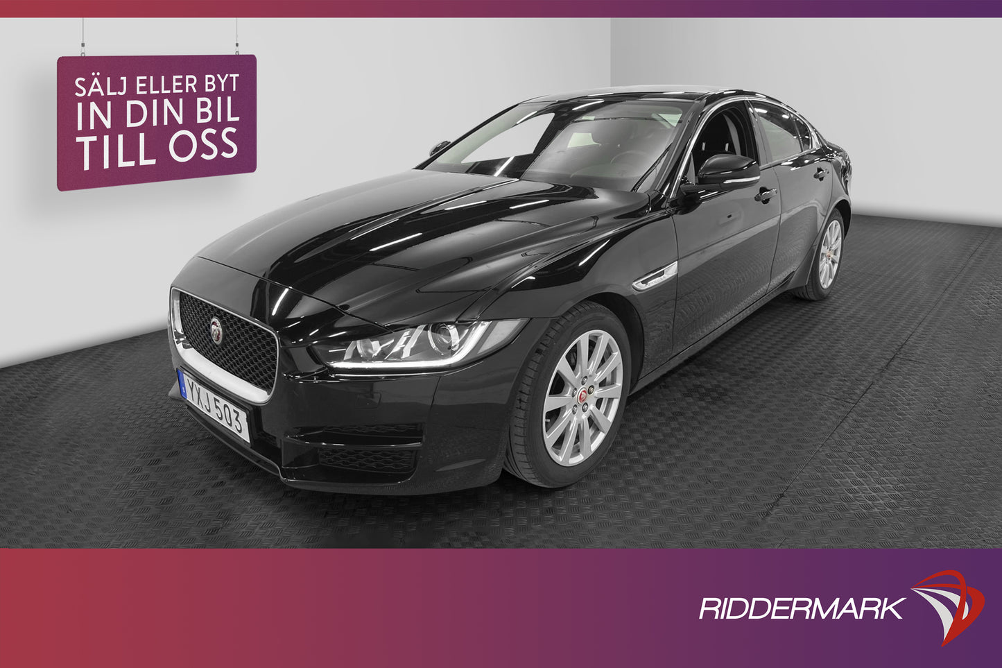 Jaguar XE 20d 180hk  D-värmare Lane assist P-sensorer