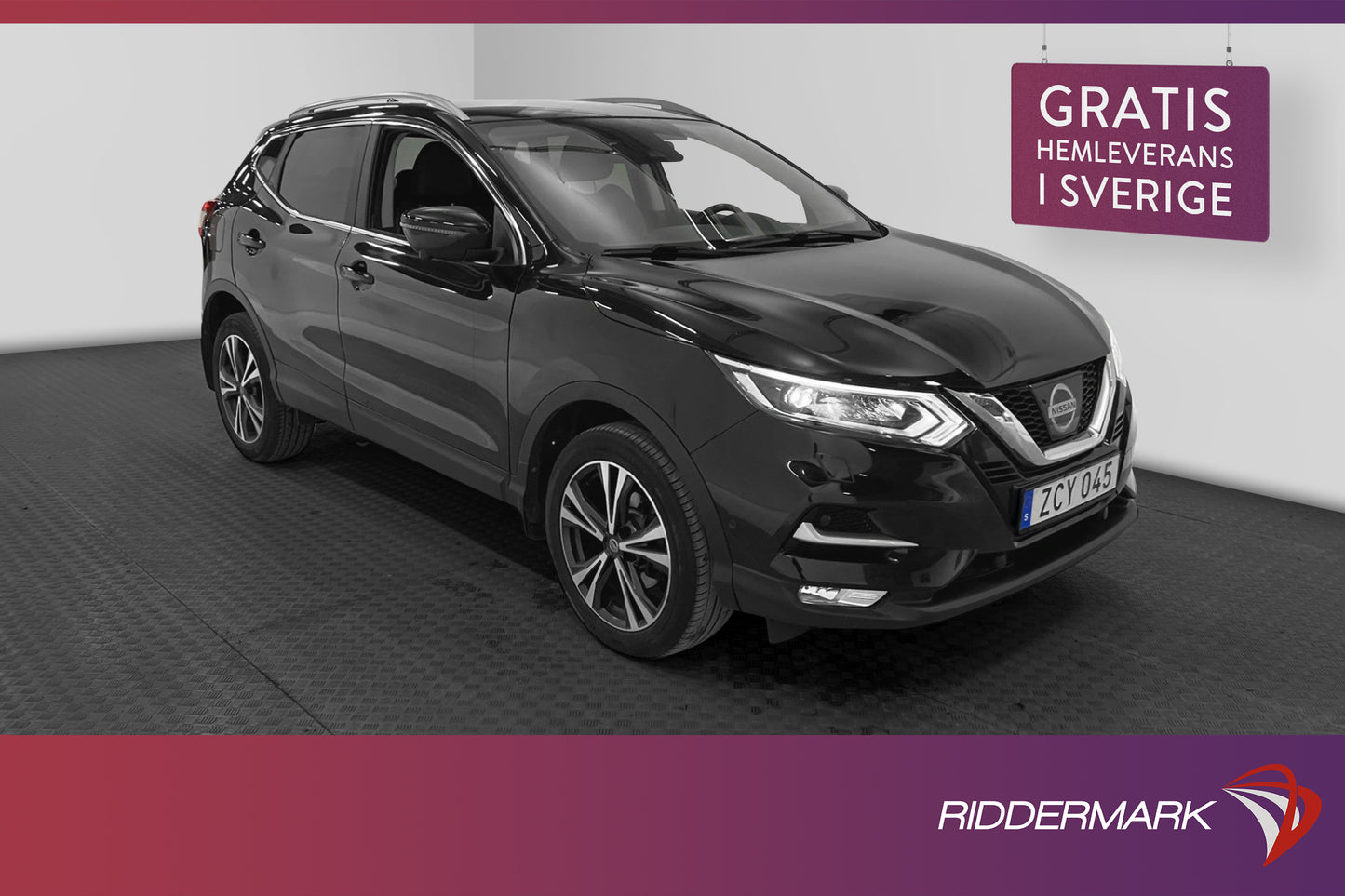 Nissan Qashqai 1.2 DIG-T 115hk Tekna 360° Kamera Navi 1-bruk