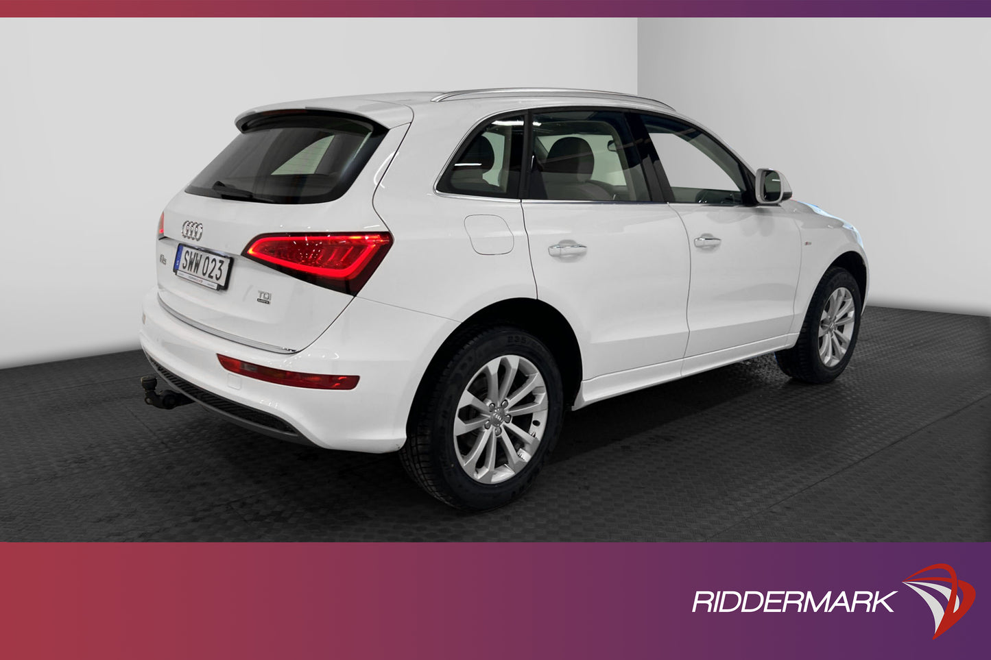 Audi Q5 TDI Quattro 190hk S-Line Pano Skinn Drag 0,57l/mil