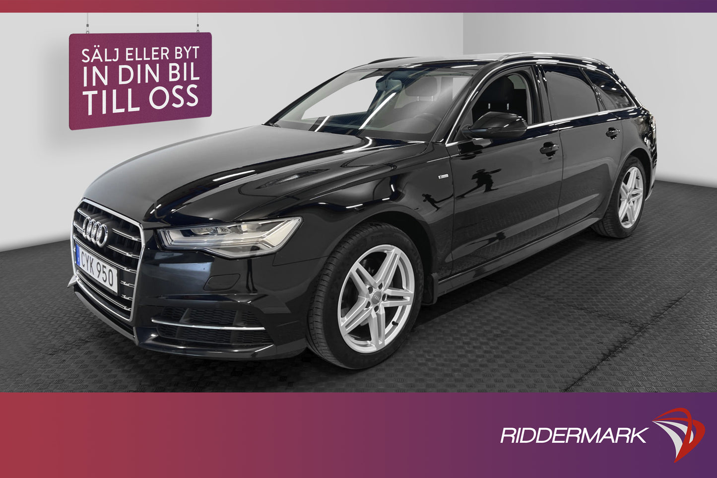 Audi A6 2.0 TDI Quattro 190hk Sport Edition D-Värm Eu6