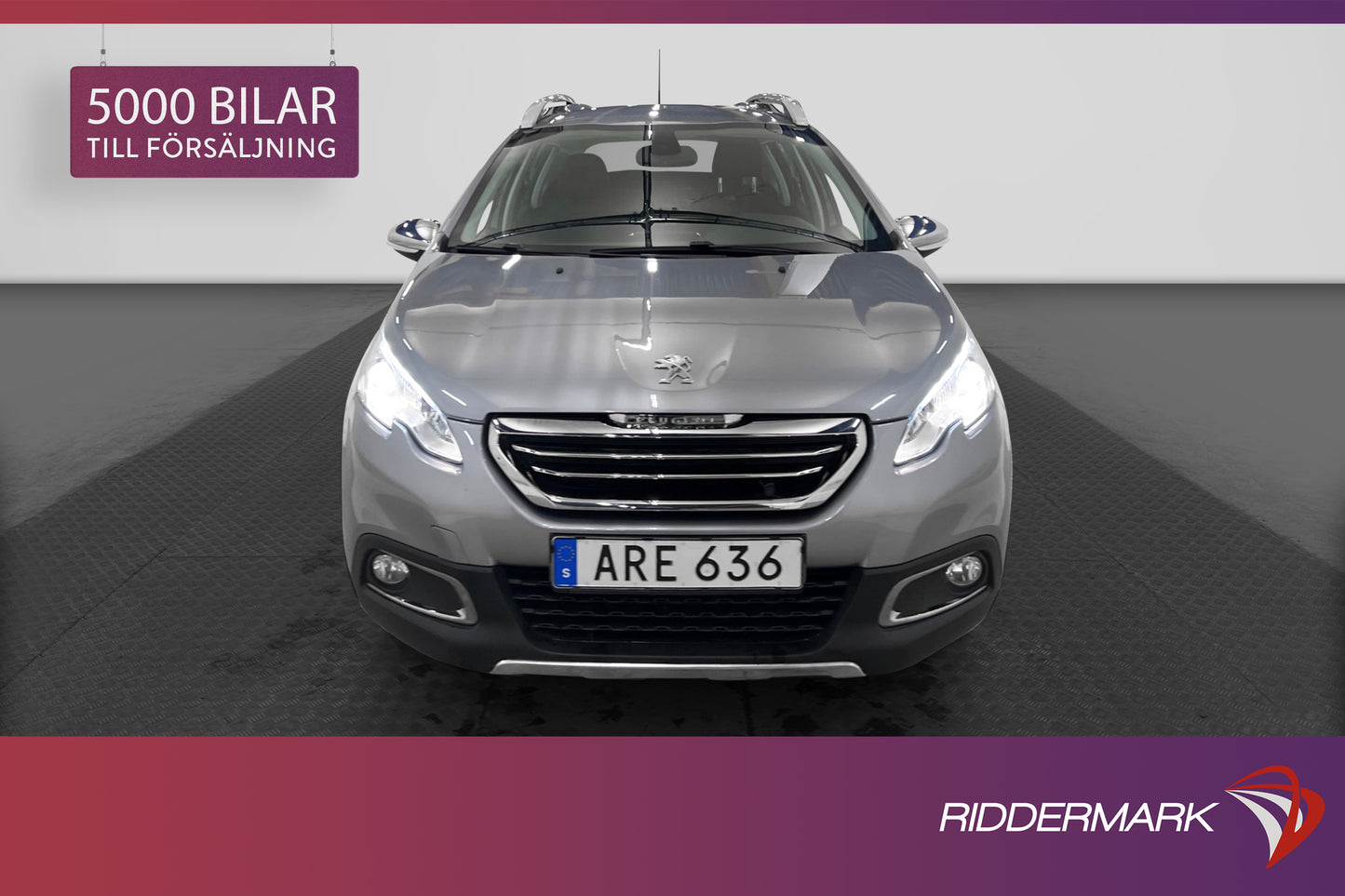 Peugeot 2008 1.2 VTi 82hk Allure Sensorer Välservad 0,4L/Mil