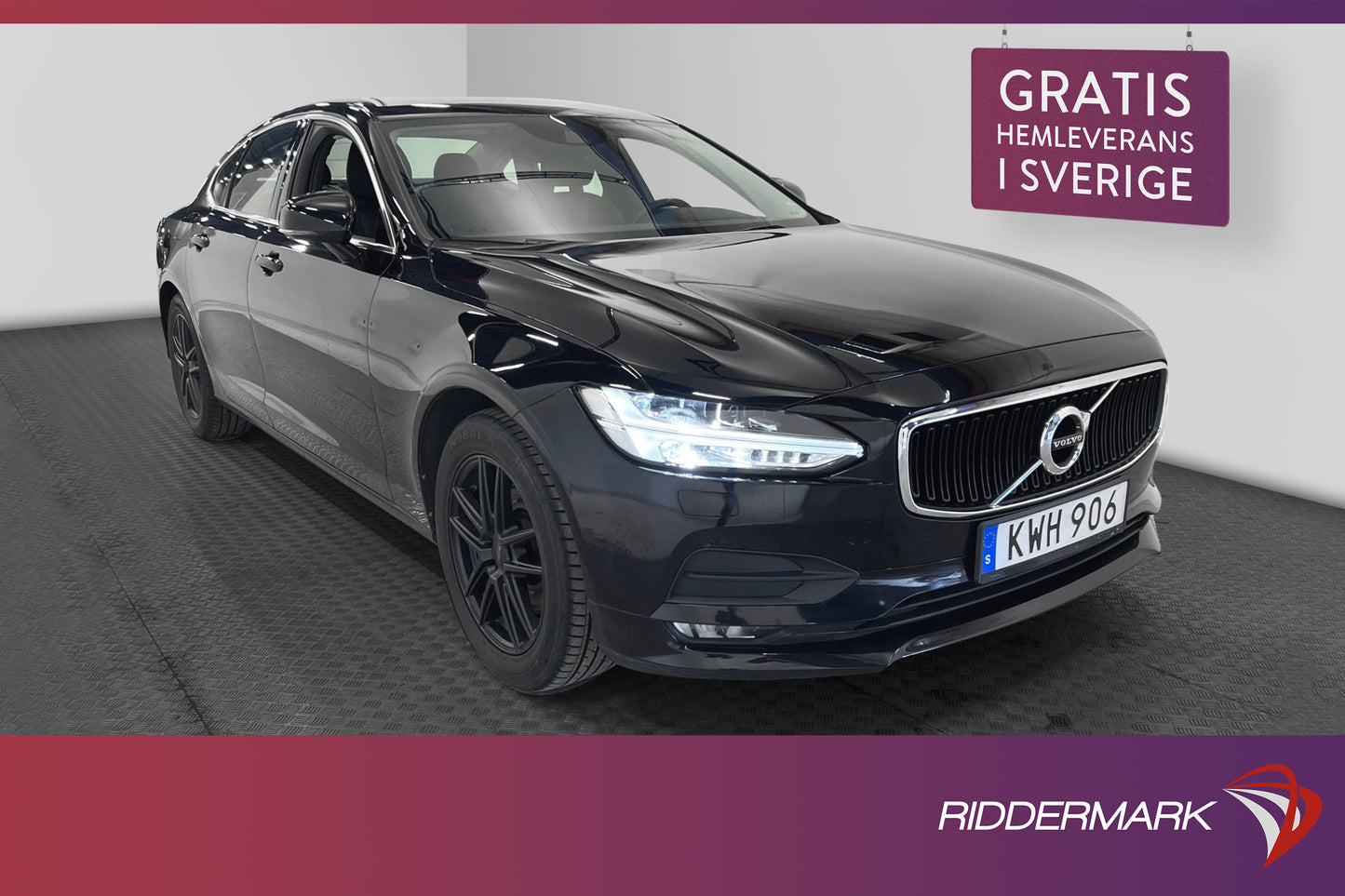 Volvo S90 D3 150hk Advanced Värmare Sensorer Navi Drag