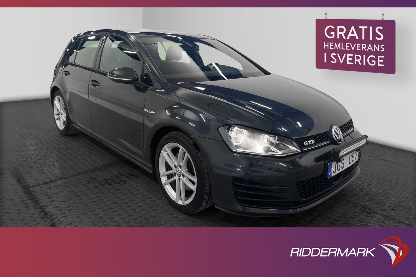 Volkswagen Golf  GTD 2.0 TDI 184hk Värmare P-sensor Adaptiv