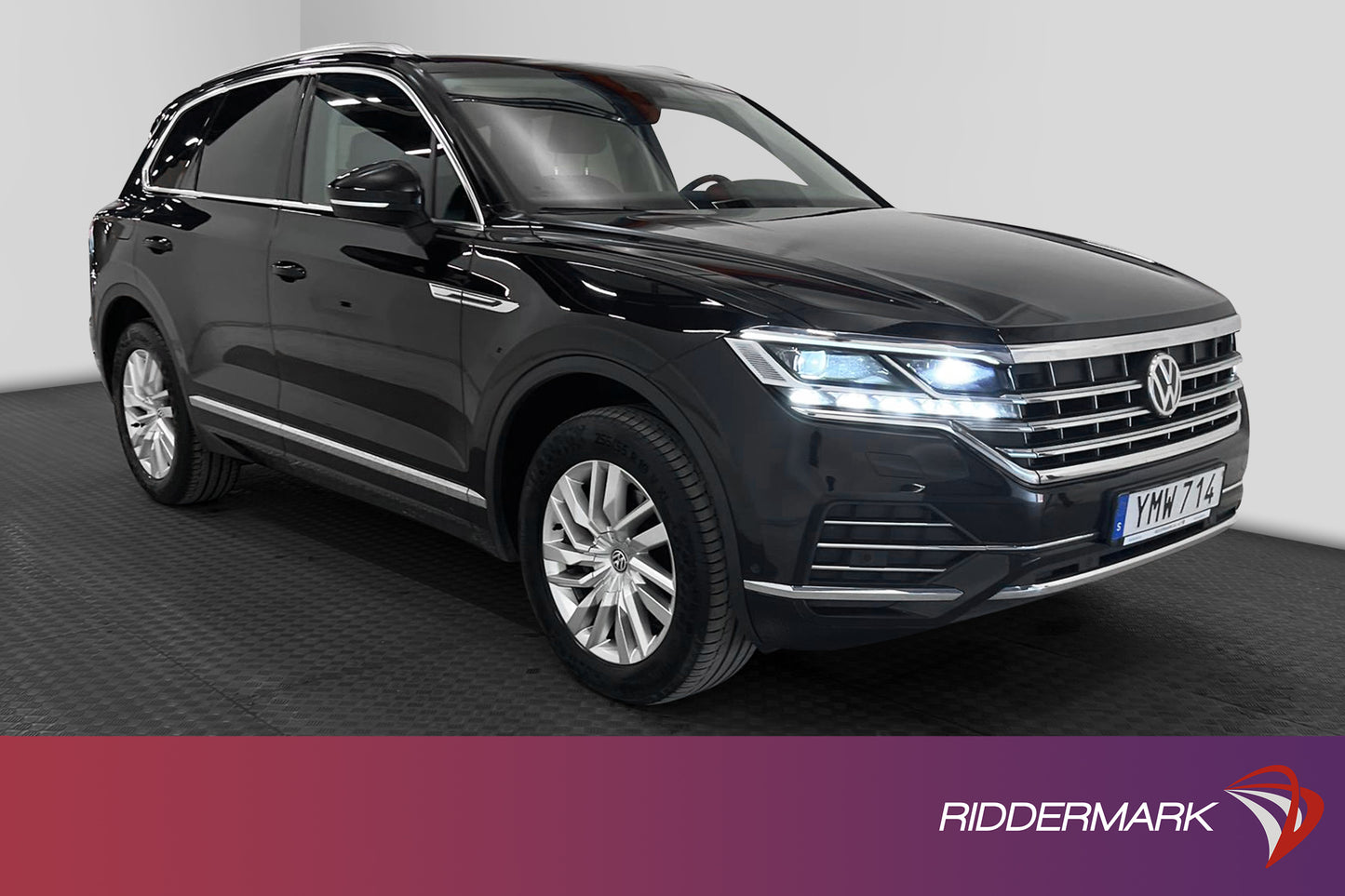 Volkswagen Touareg 4M V6 Värmare Dragpaket Navi Skinn BLIS