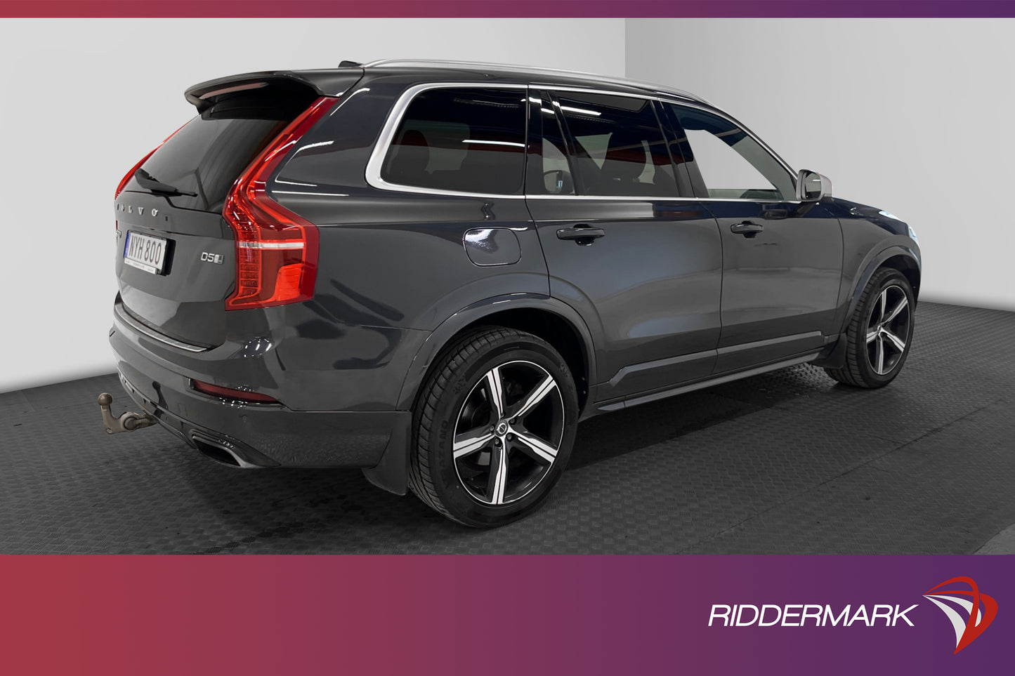 Volvo XC90 D5 AWD 233hk R-Design 7-Sits VOC Värmare Drag 360