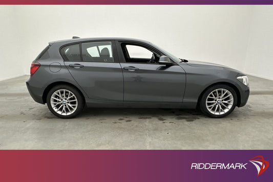 BMW 118 d 5-dörrar 143hk Sport line Sensorer Farthållare