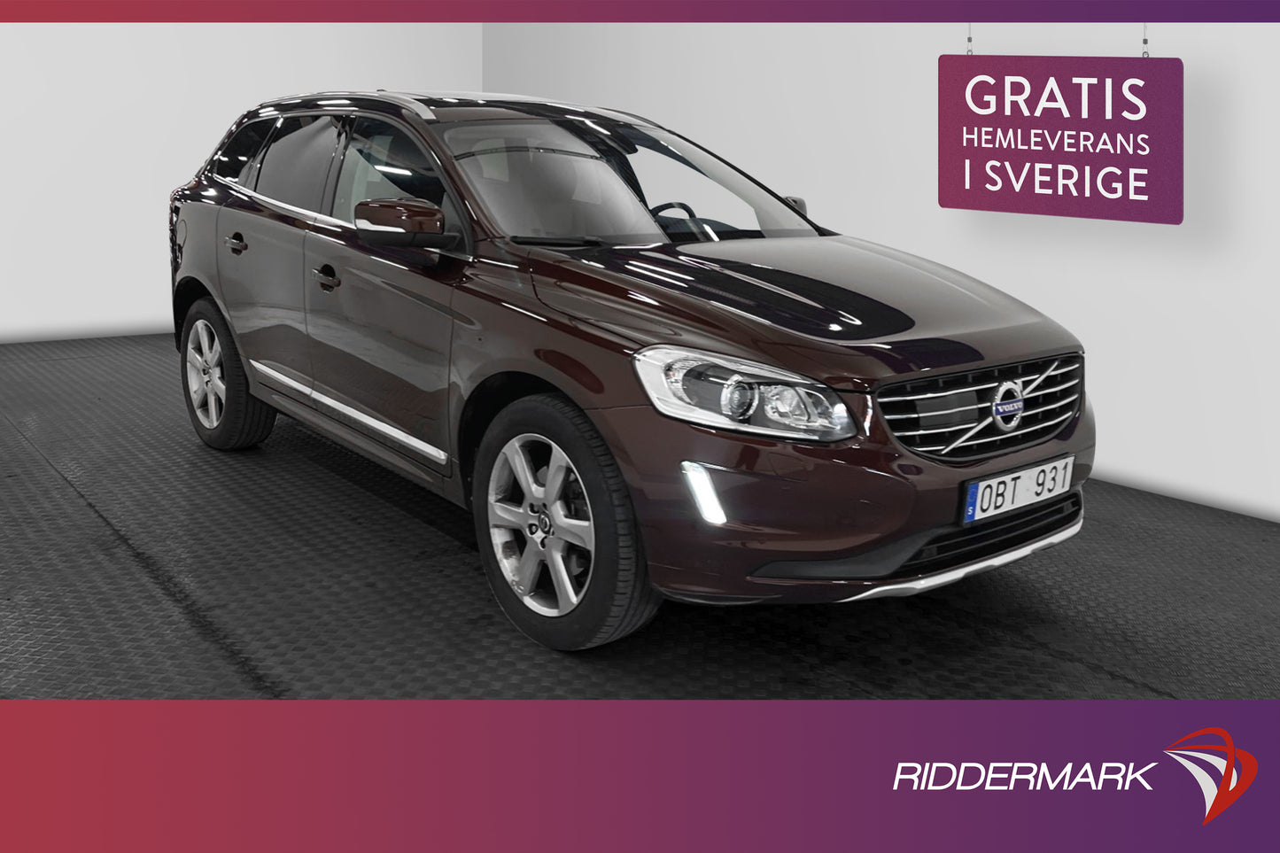 Volvo XC60 D5 215hk AWD Summum D-Värmare VOC Pano Navi Drag