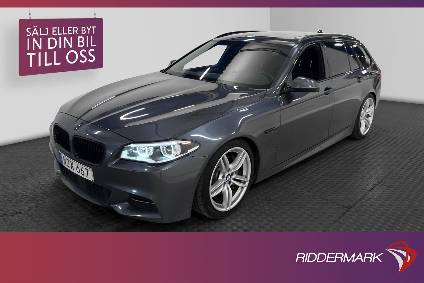 BMW 535d xDrive Touring 313hk M Sport Navi HUD H/K Pano