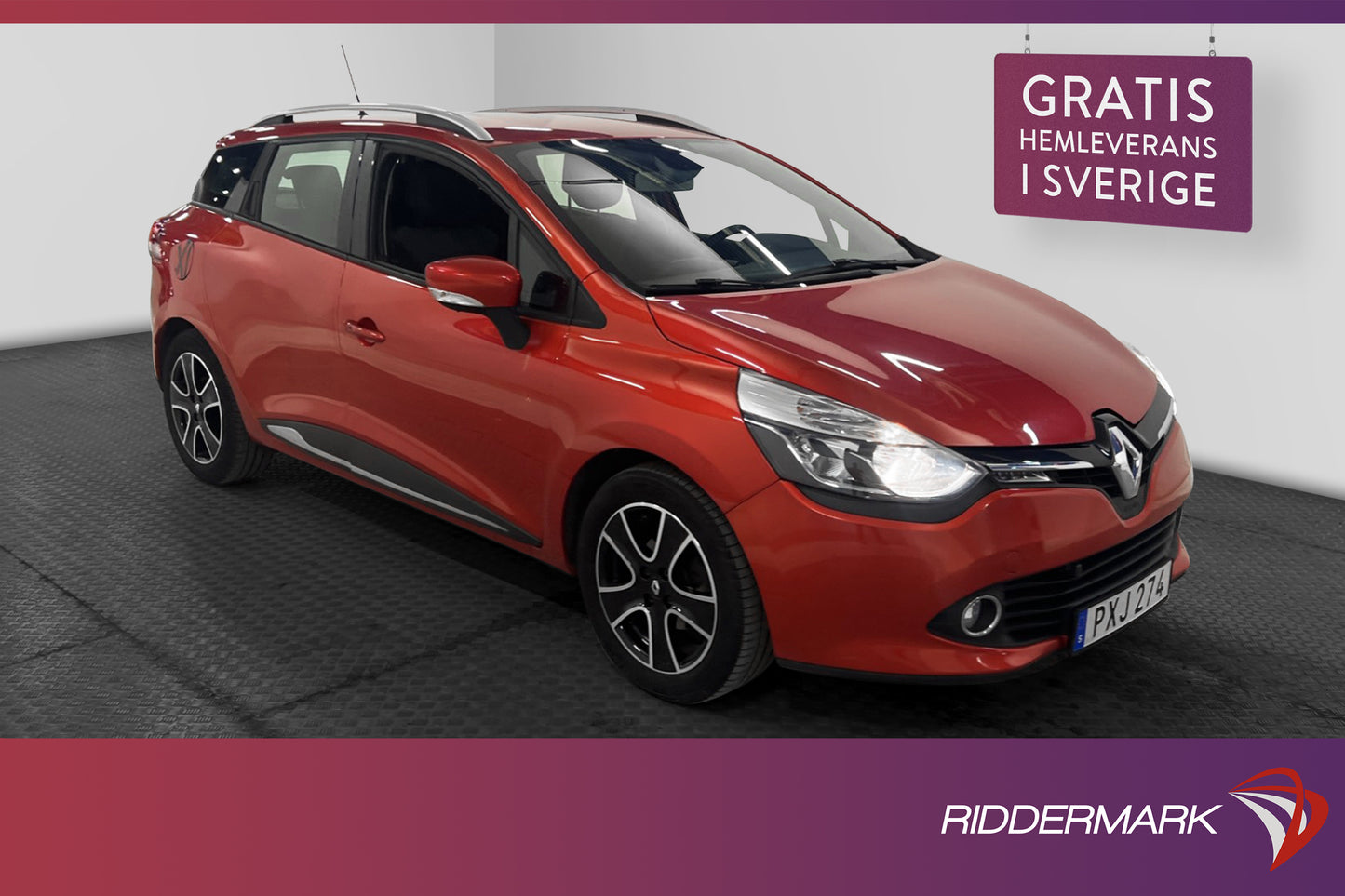 Renault Clio Sport Tourer 0.9 TCe 90hk Nav Kupévärm Nyservad