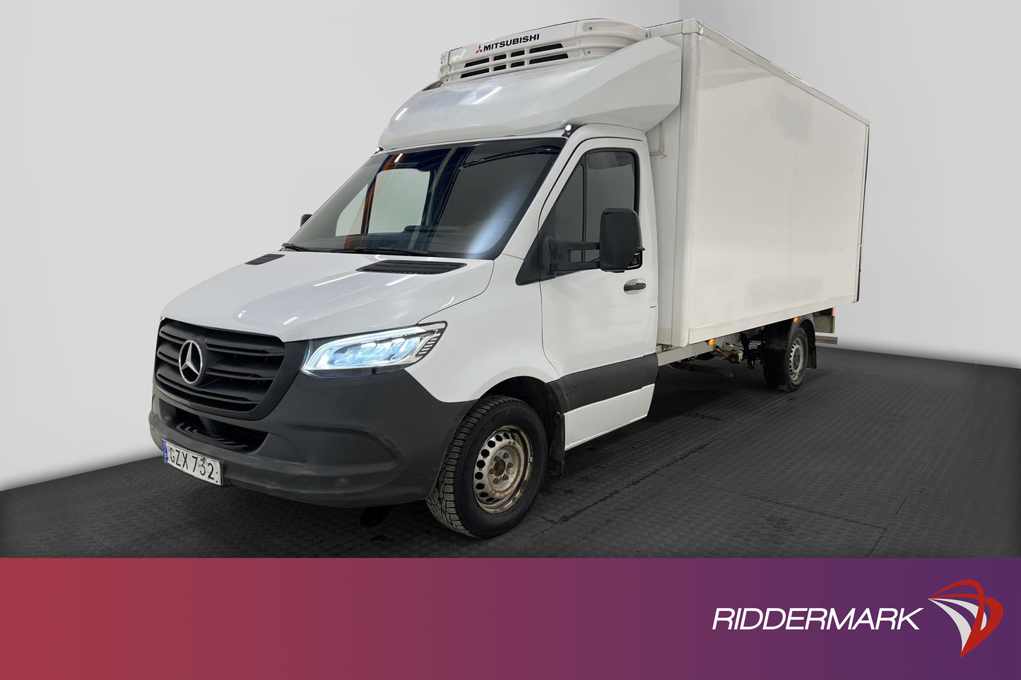 Mercedes-Benz Sprinter 316 Kylbil Bakgavellyft Kamera Moms