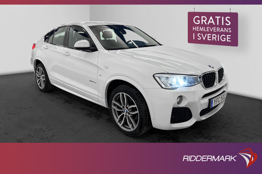 BMW X4 xDrive20d 190hk M Sport H/K Sensorer