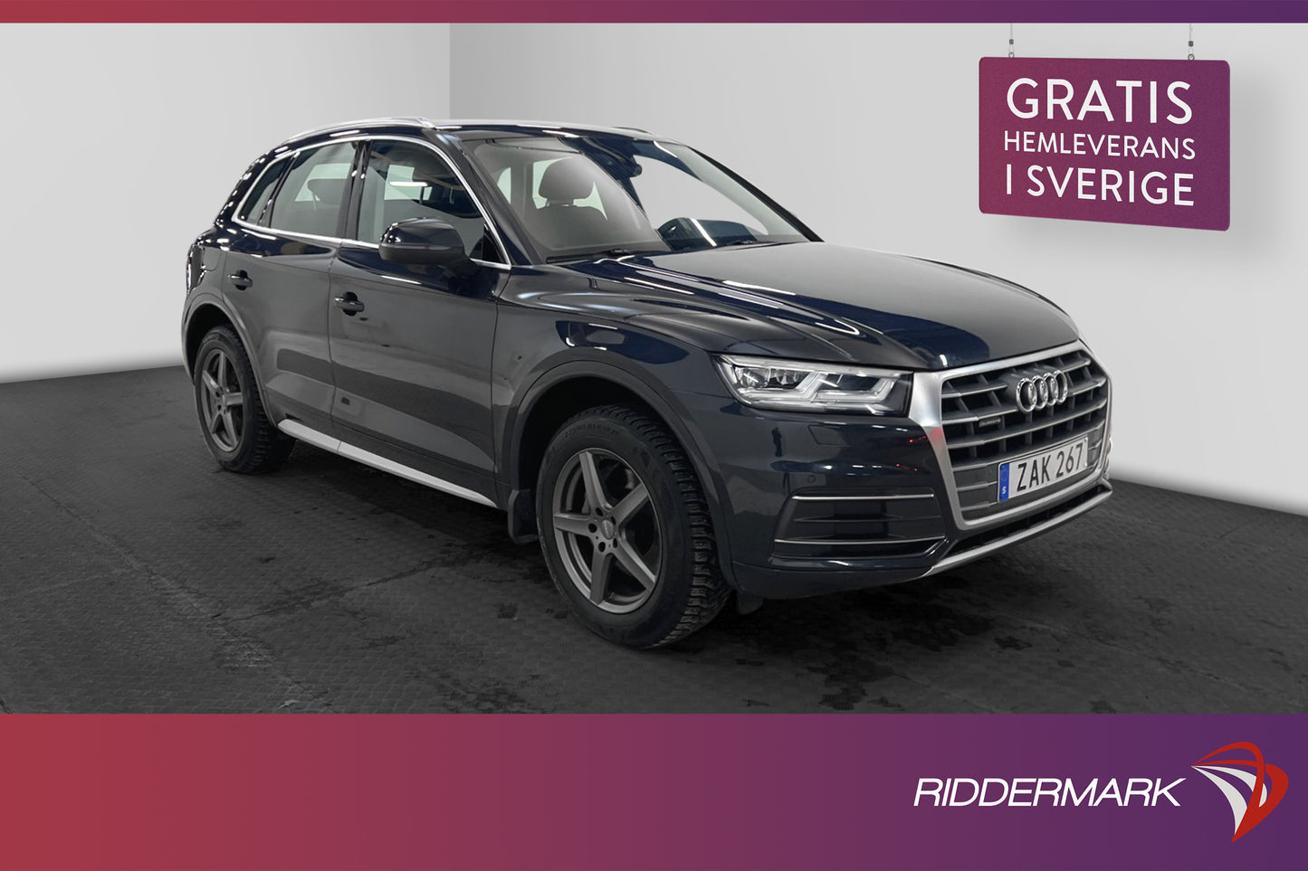 Audi Q5 2.0 TDI Q 190hk Proline Sensorer Drag Välservad