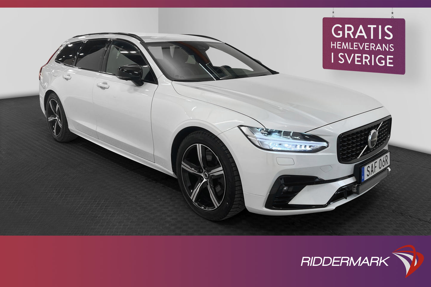 Volvo V90 B5 R-Design Inscription VOC 360° B&W Drag MOMS