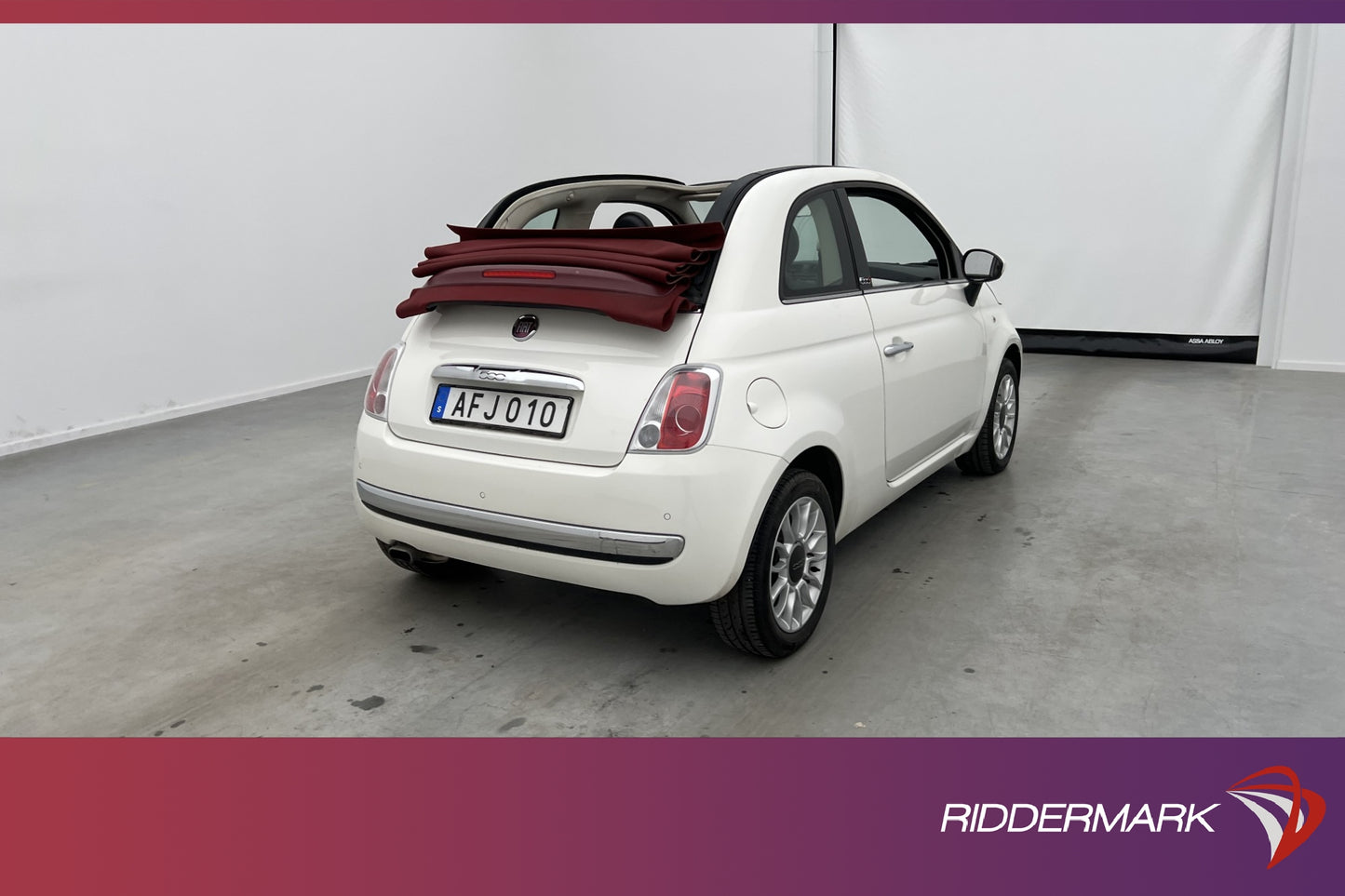 Fiat 500C 1.2 69hk Lounge Sensorer 0,43l/Mil Lågskatt