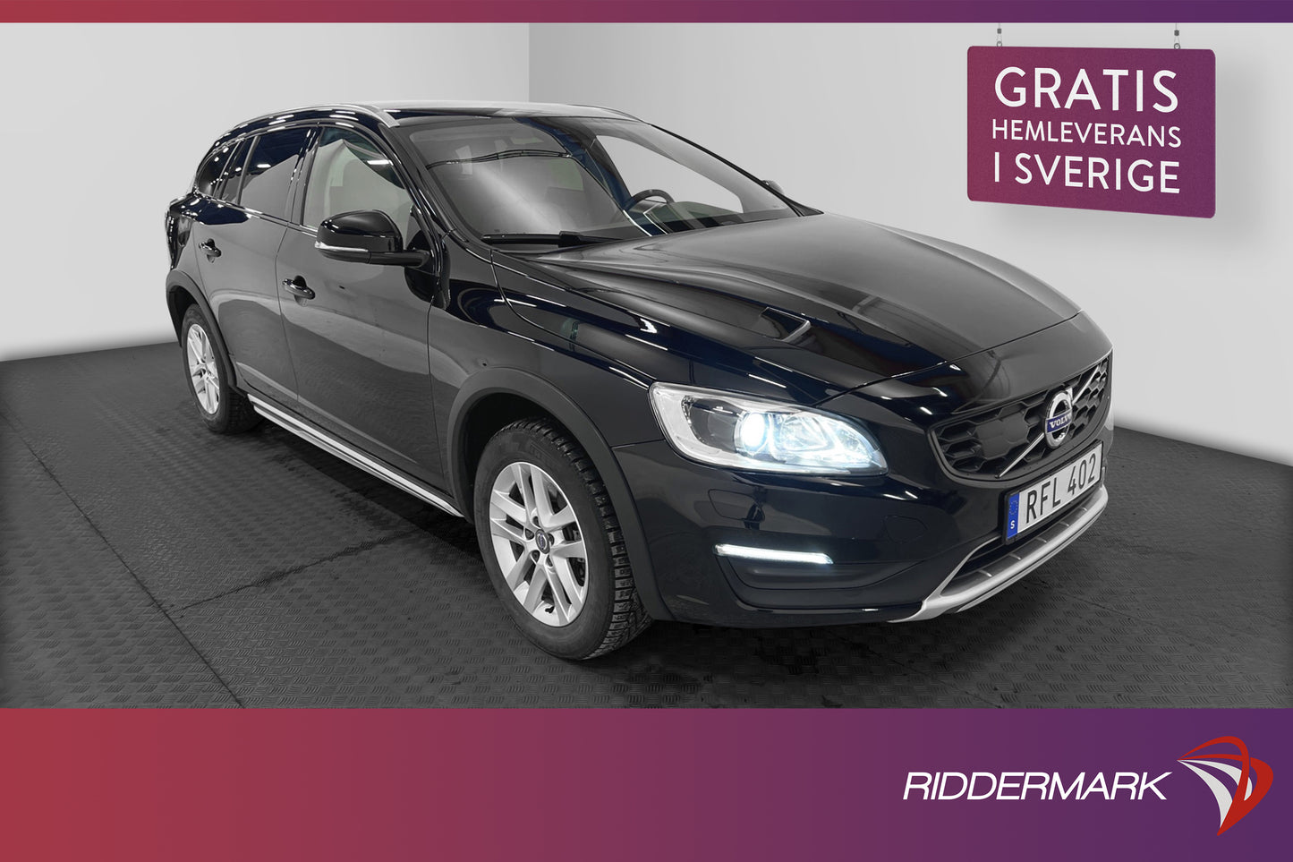 Volvo V60 Cross Country D3 Momentum VOC Skinn P-värme 150hk