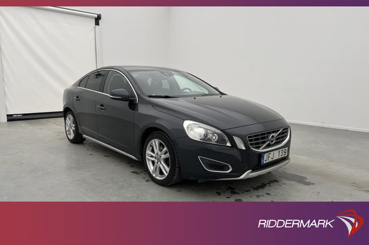 Volvo S60 D5 205hk Summum Värm Navi Sensorer Skinn Välservad