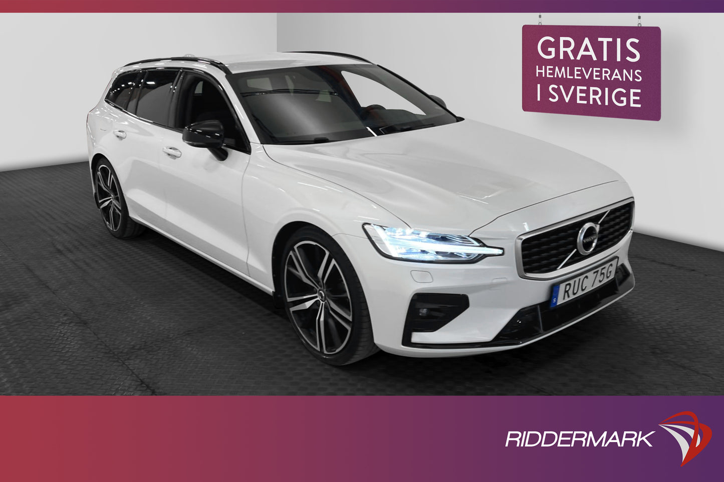 Volvo V60 D4 190hk R-Design D-Värmare VOC B-Kamera Navi