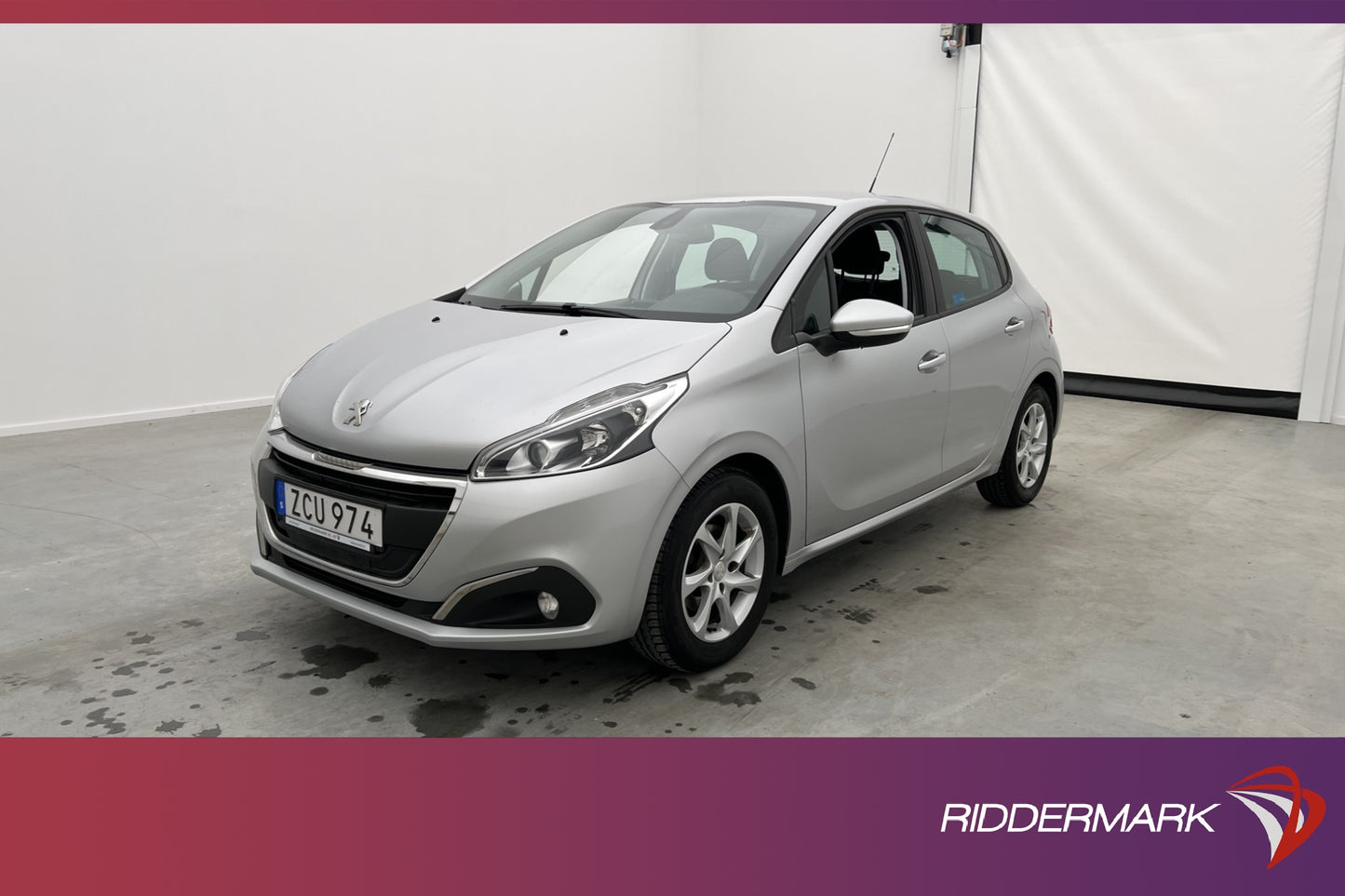 Peugeot 208 1.2 VTi 82hk Active Välserv En-brukare 0,45L/mil