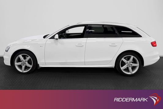 Audi A4 2.0 TDI 177hk Quattro S-Line M-värmare P-sensorer