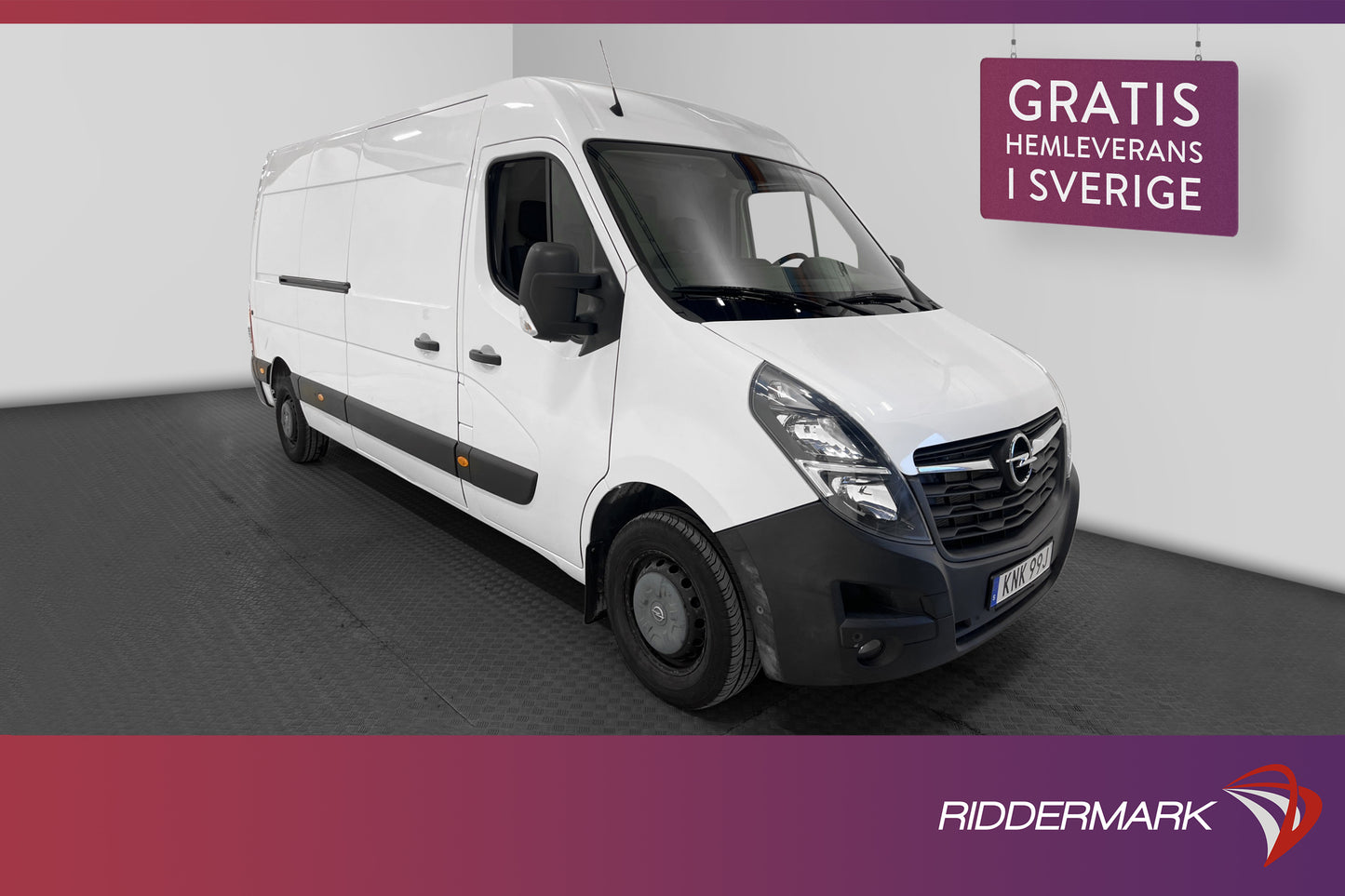 Opel Movano 2.3CDTI 150hk L3H2 Kamera Navi Moms