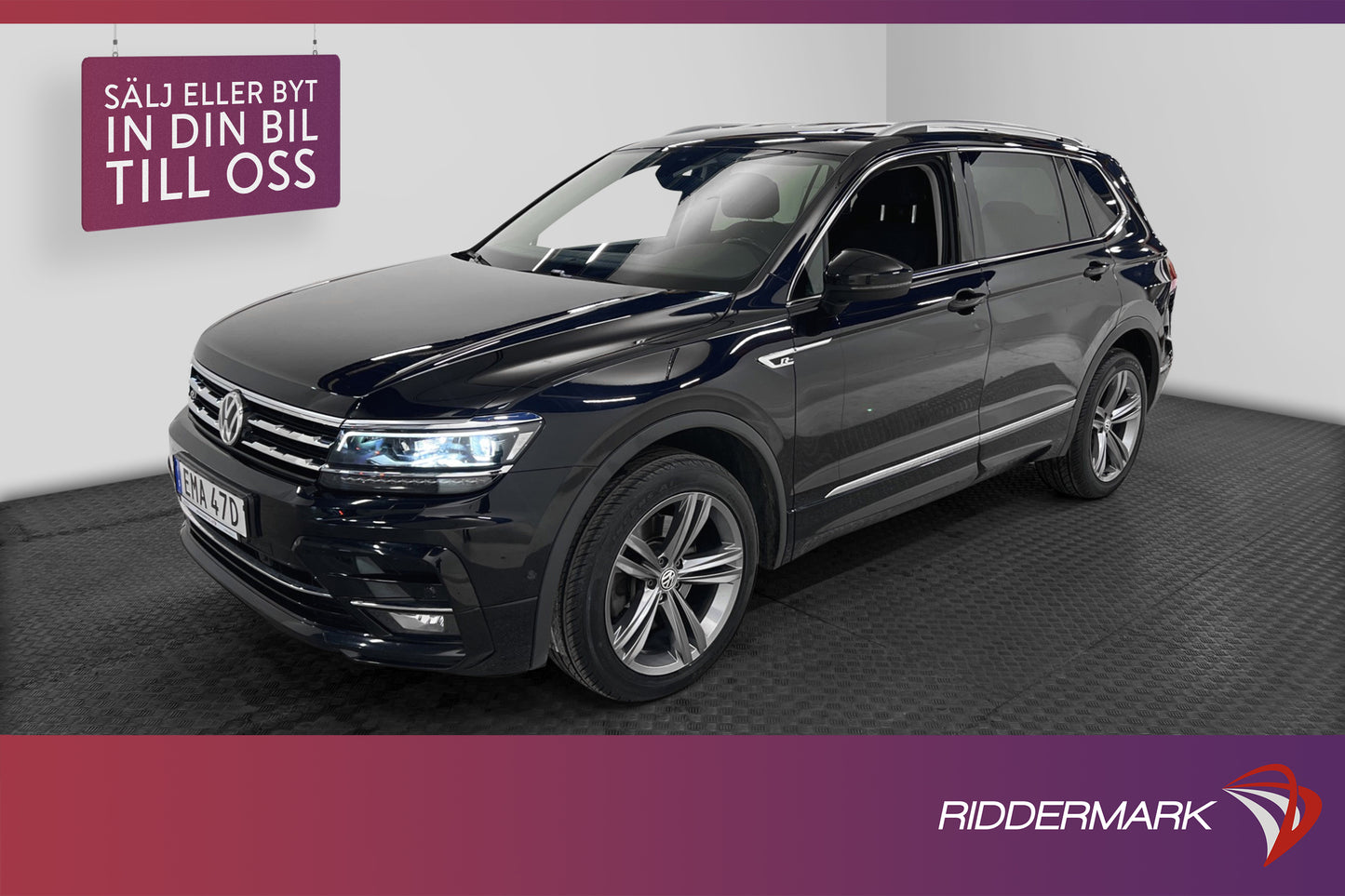 Volkswagen Tiguan Allspace TSI 4M 190hk 7-sits R-Line MOMS